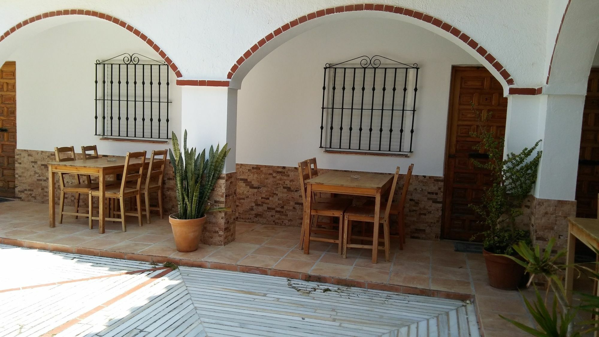 Hostal Mini Golf Los Canos De Meca Bagian luar foto