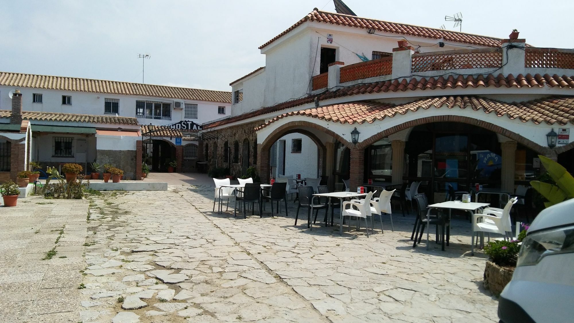 Hostal Mini Golf Los Canos De Meca Bagian luar foto